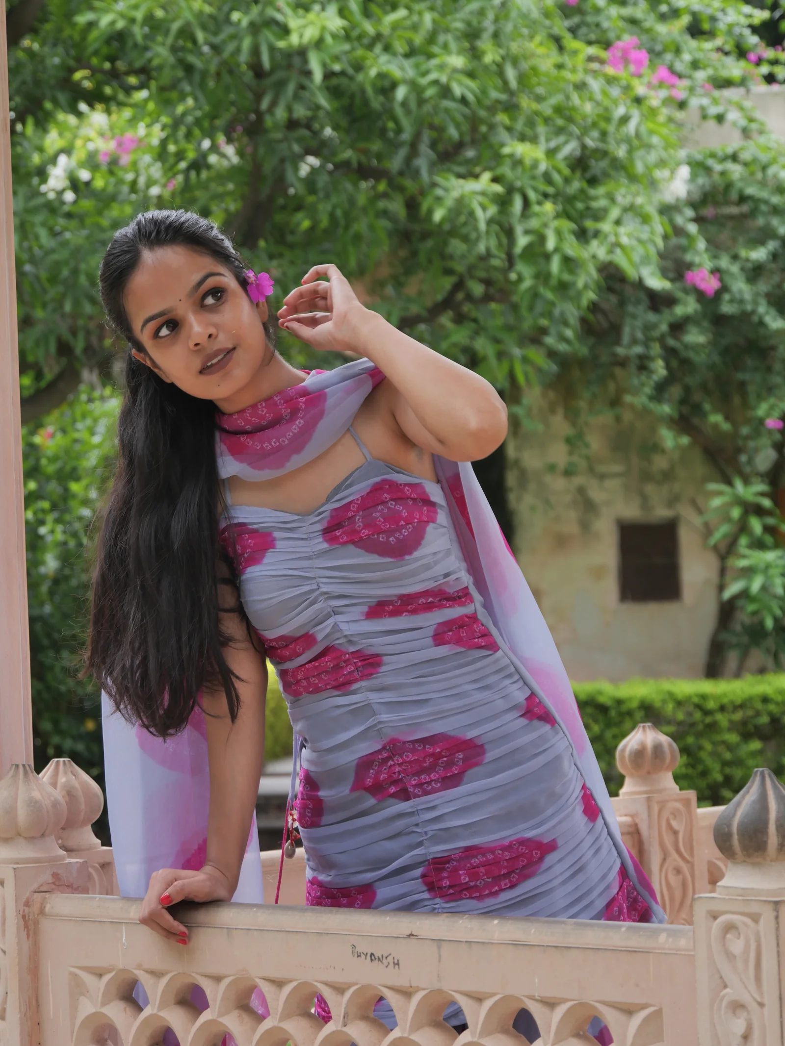 bandhani-kurta-set
